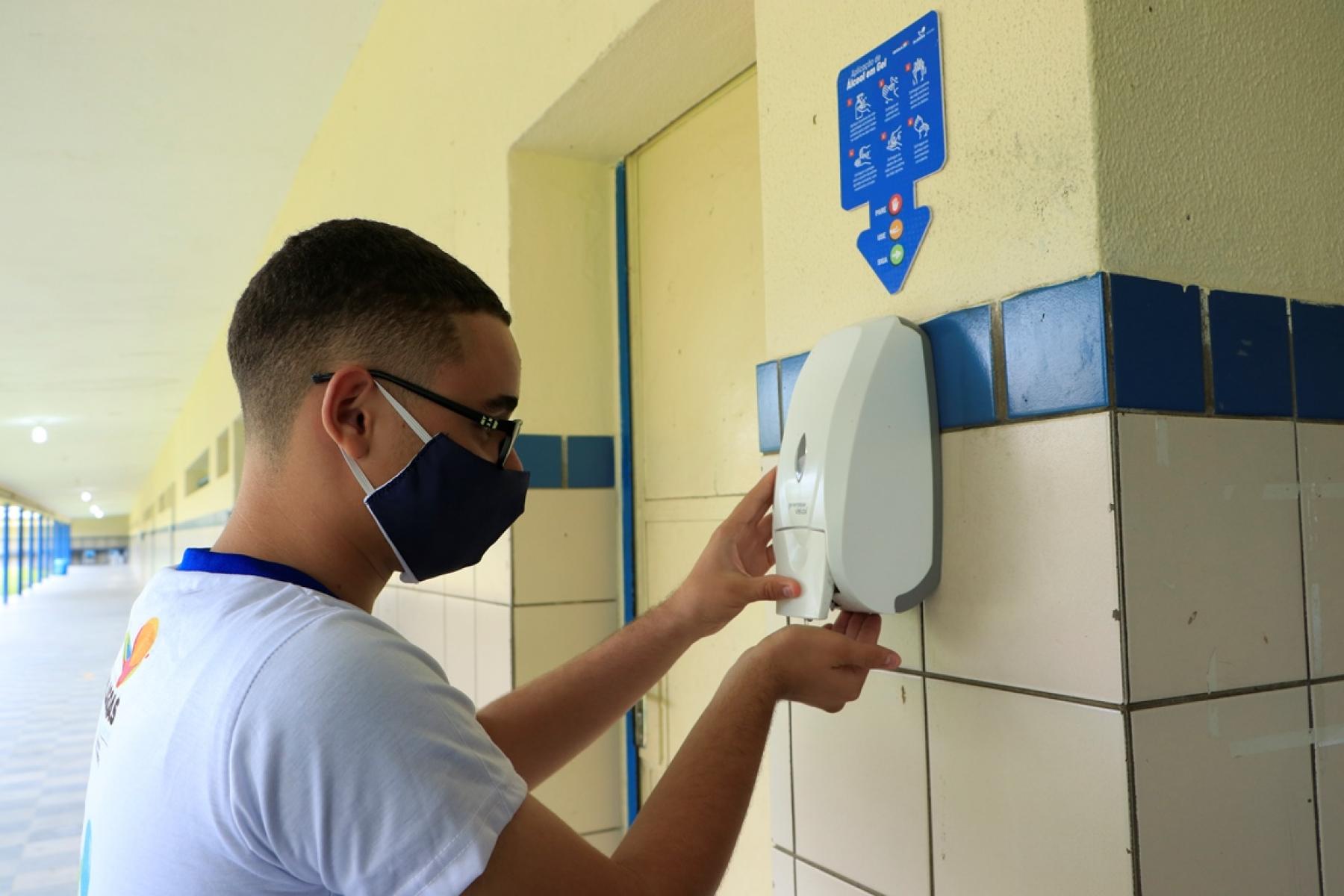 Volta às aulas: distanciamento social, uso de máscaras e higienização farão parte da nova rotina estudantil em Alagoas 